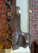 Keith Bickford Cast Bronze Abstract Sculpture, 