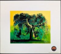 Eyvind Estate Signed Serigraph, Sycamore.