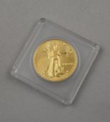 1989 $50 Gold Eagle Coin.
