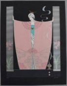 Lillian Shao Embossed Serigraph, Angel Wings.