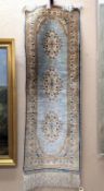 Turkish Kayseri Silk Runner.