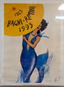 Rene Gruau Poster Print, Bagni di Rimini.