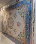 Oriental Wool Pile Rug. 12' X 9'.