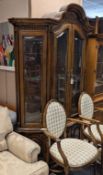 White Furniture Contemporary China Cabinet.