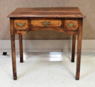 George III Mahogany Dressing Table.