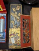 (3) Carved & Gilt Painted Panels