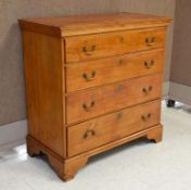 Federal Cherrywood 4-Drawer Chest.
