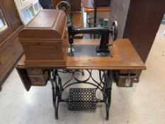 Standard Sewing Machine Co. Treadle Sewing Machine.