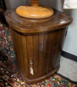 Contemporary Single Door End Table / Cabinet.