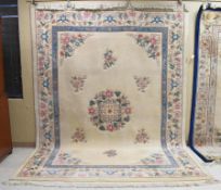 Oriental Wool Pile Rug. Approx. 12' X 9'.