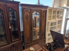 Oak Single Drawer Wardrobe, 1st Quarter 20th C.
