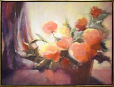Eve vin Neumann Oil on Canvas, Gift of Summer.