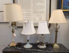 Group Of (4) Table Lamps.