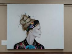 Anna Baklane Oil On Painting, 
