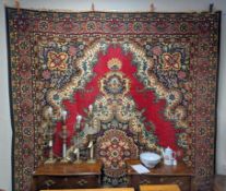 Oriental Hand Knotted Rug. 12' X 9'.