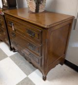 John Hall Designs Provincial Style 3-Drawer Chest.