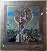 Lu Hong Serigraph, June Bride.