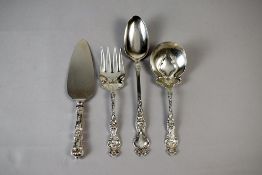 (4) Sterling Silver Serving Flatware.