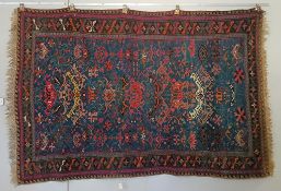 Bidjov Soumak Rug, Circa 1900, 10' x 6'.