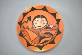 Hopi Pottery Four Color Plate