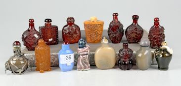 14 chin. Snuff Bottles
