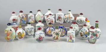 große Sammlung chin. Snuff Bottles 24 St.