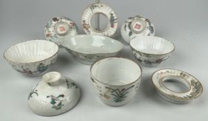 2 Cup and Cover Schalen Xianfeng und Guangxu Marken