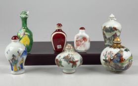7 chin. Snuff Bottles