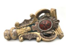 Kapitell einer Vortragefigur der Zunft der Schlosser, Rokoko, dat. 1756