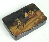 Russische Schnupftabakdose, um 1870