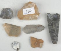 Neandertal/Steinzeit - Sammlung von Fundstücken