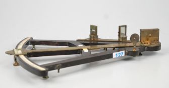 Antiker Sextant Ende 18. Jh., wohl England