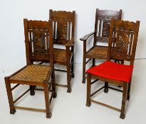 4 Worpsweder Stühle und Sessel