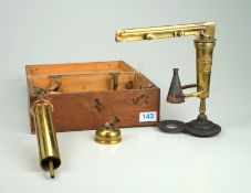 Sehr seltenes Hypsometer in Box nach 1844 - Ballonfahrer