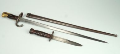 Bajonett Frankreich ab 1878 und MM4 WKII Amerika