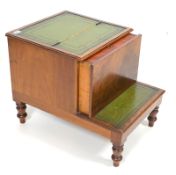 Bibliotheksstreppe Mahagoni Georg IV