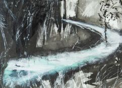 Sally HOLMAN (1949) Icy Stream