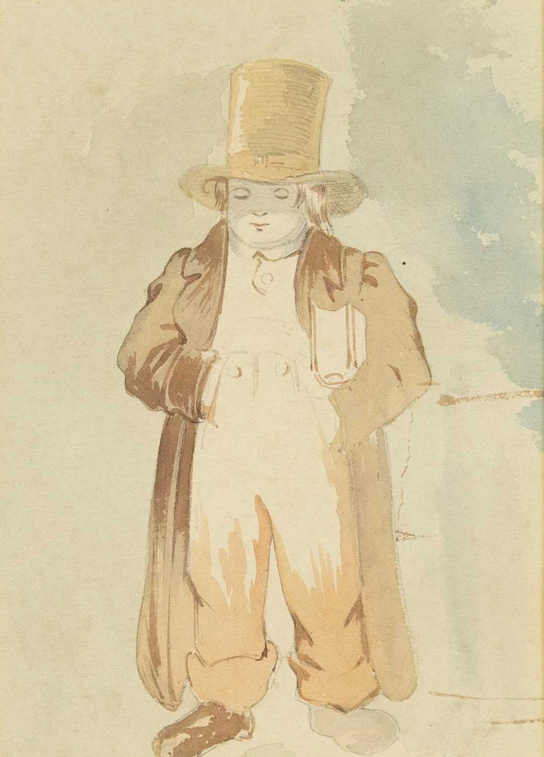 Mid 19th Century Victorian School Two works framed as one - Image 2 of 6