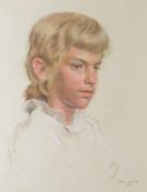 Peter WARDLE (1929-2016) Portrait of a Girl