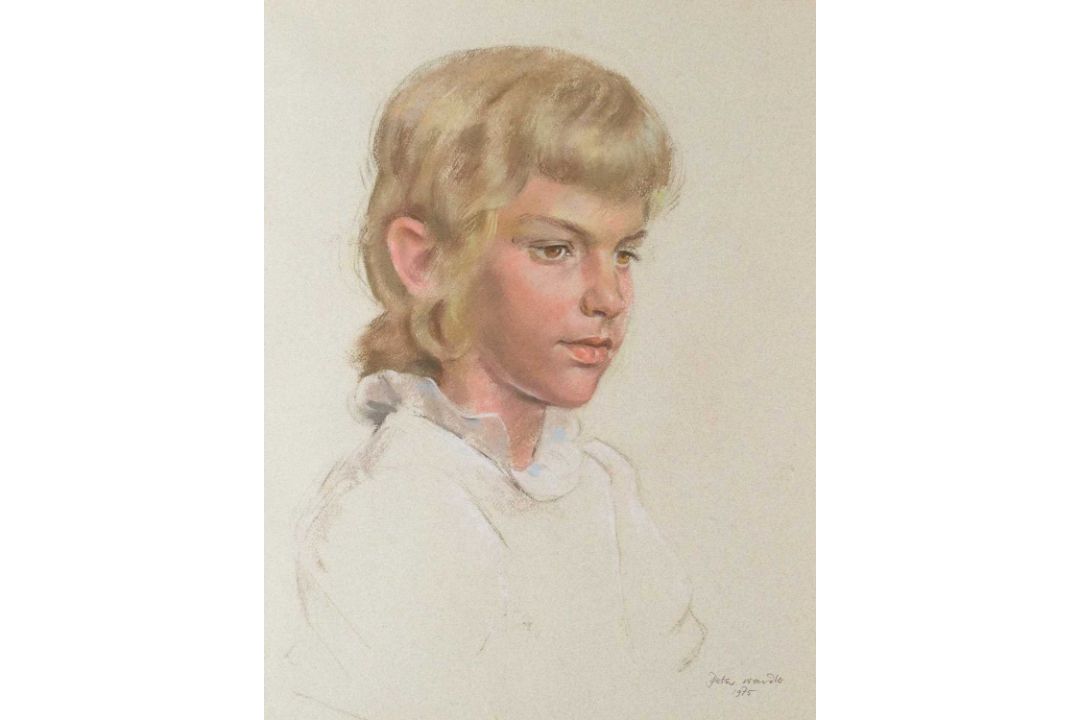Peter WARDLE (1929-2016) Portrait of a Girl - Image 1 of 3
