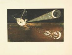 Lars BO (1924-1999) Peche au Chalut