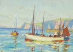 Howard BARRON (1900-1991) Boats At Rest