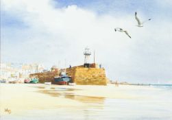 David WILLIS (XX) Smeaton's Pier, St Ives