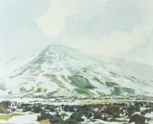 Roy ABELL (1931) Snow on a Mountain