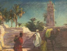 Mary Ellen PEACHEY (1870-?) 8th century mud-mosque