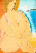 John EMANUEL (1930-2024) Figure By The Coast