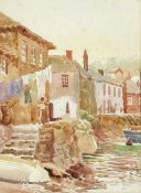 Attributed to Arthur WHITE (1865-1953) Cornish Sea-Front
