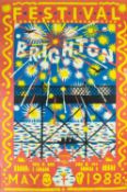 Martin SHARP (1942-2013) Brighton Festival, 1988