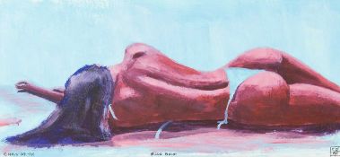 Chris SMITH (1950) Blue Bikini