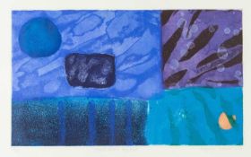 Rachael KANTARIS (1967) Small Peach, Big Blue